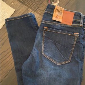 Dear John jeans, size 25 skinny jeans.